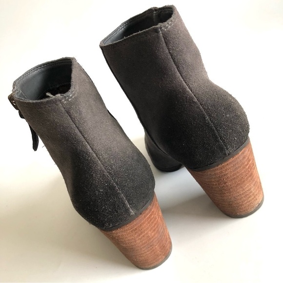 BP Trolley Suede Ankle Booties - Picture 6 of 13